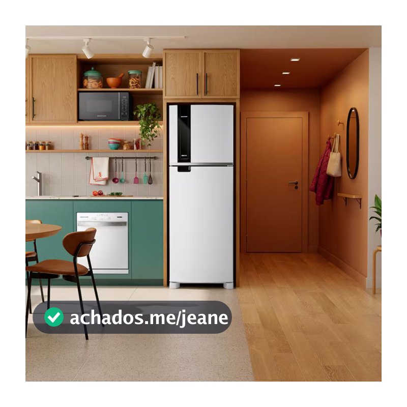 Geladeira BRM46MB Frost Free 385L Duplex Xpert Inverter Painel Eletrônico Brastemp