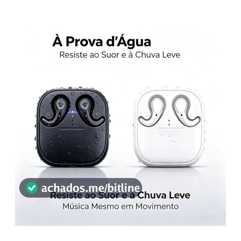 Fones de ouvido intra-auriculares sem fio com Bluetooth, modo de hibernação, compactos e portáteis T-70
