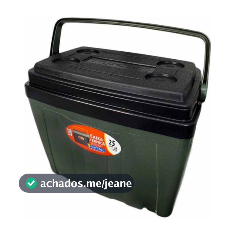 Caixa Termica Cooler 25 Litros Com Alça Antares