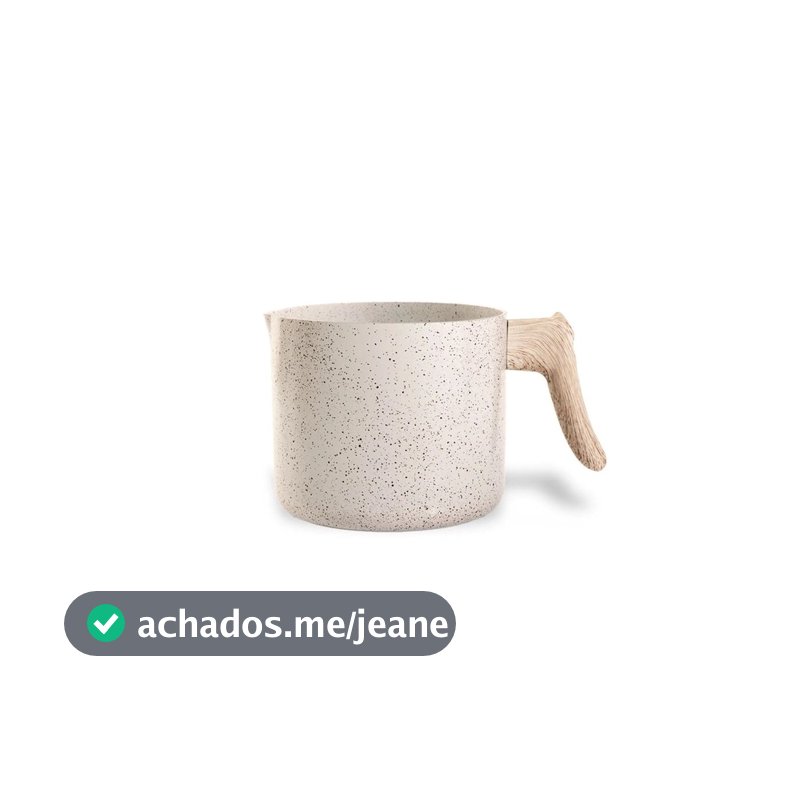 Leiteira Fervedor para Fogão de Indução Brinox Ceramic Life Sirius Vanilla 14 cm - 1,7 L