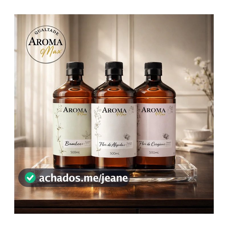 Kit 3x Água Perfumada Perfume Ambientes Tecidos Roupas Borrifador Spray Aroma Max