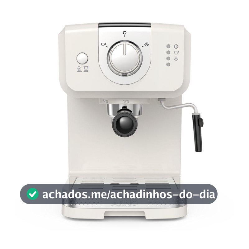 Cafeteira Arno Espresso Steam e Pump Opio Soleil Marfim SCSP 1170W 127V
