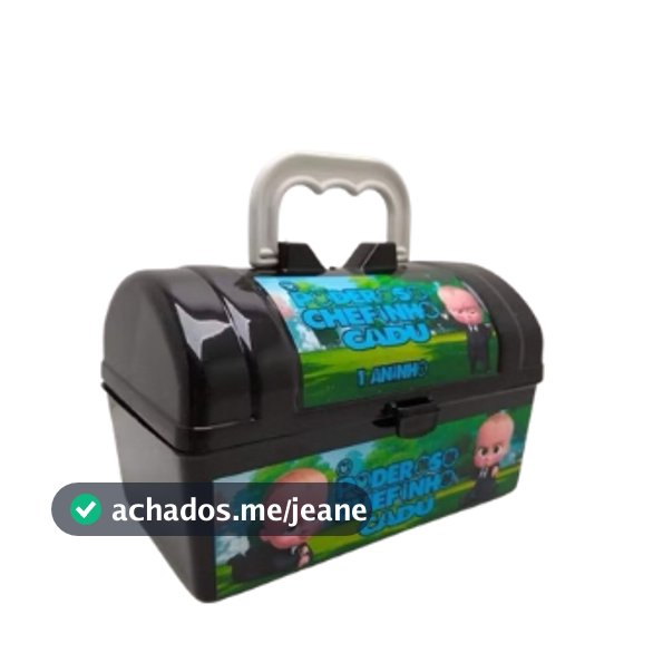 ✨ KIT 30 MALETINHA BAÚ PERSONALIZADA - LEMBRANCINHA DE FESTA (FAZEMOS EM TODOS OS TEMAS!)