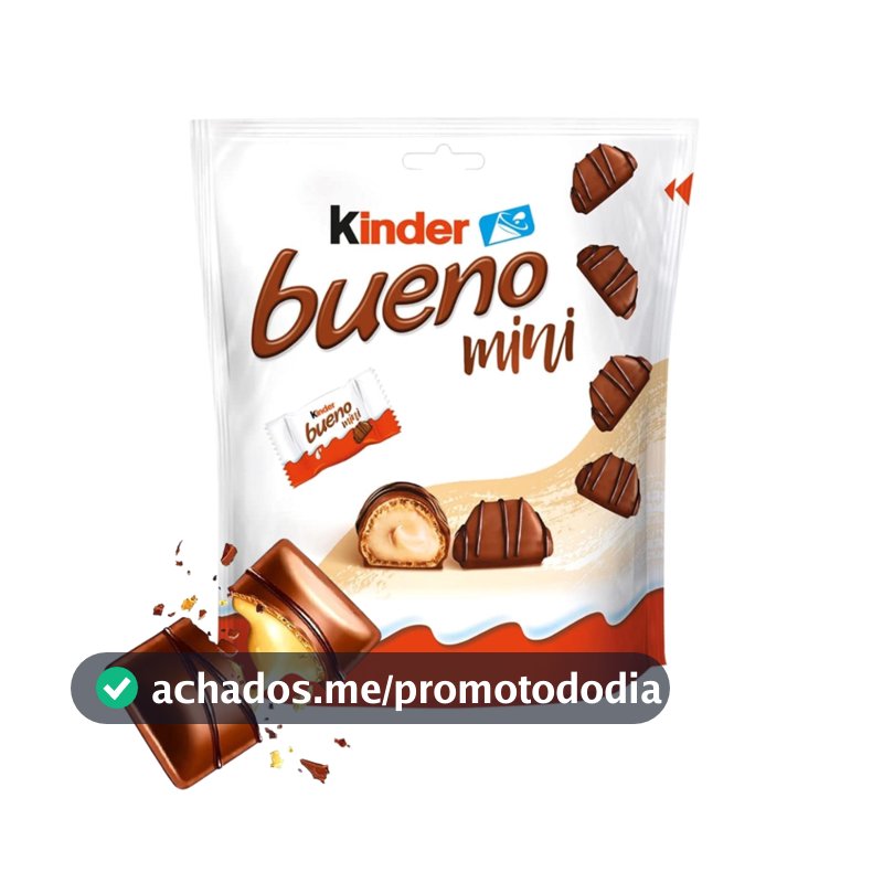 Chocolate Kinder Bueno Mini Leite E Avelãs 108g