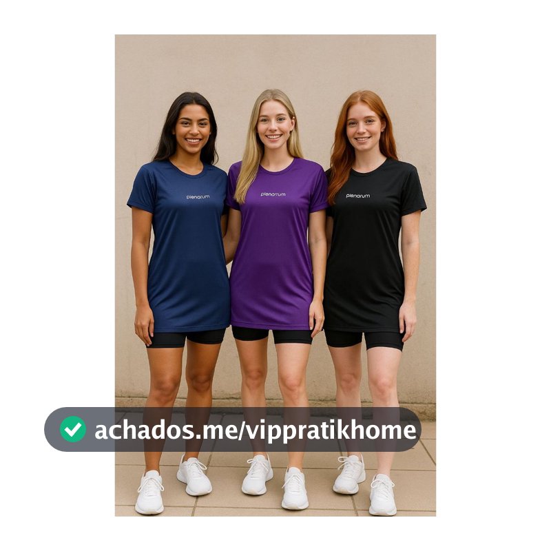 Vestido Blusão Camisão Feminino Academia Dry Fit moda fitness evangélica academia malhação corrida esportes no