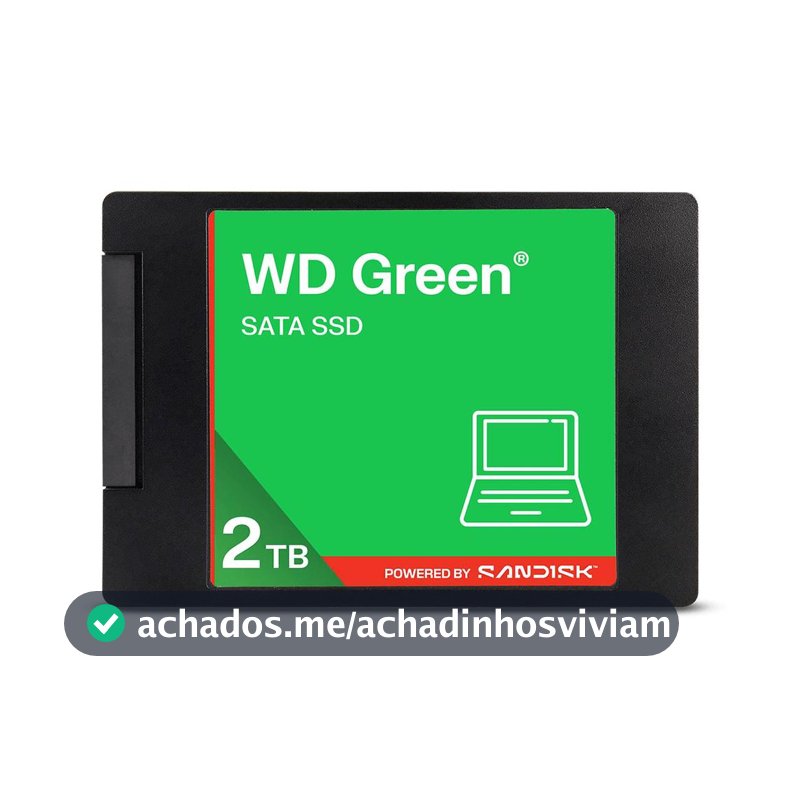 SSD WD Green 2.5'' 2TB SATA III 545 Mb/s WDS200T5G0A