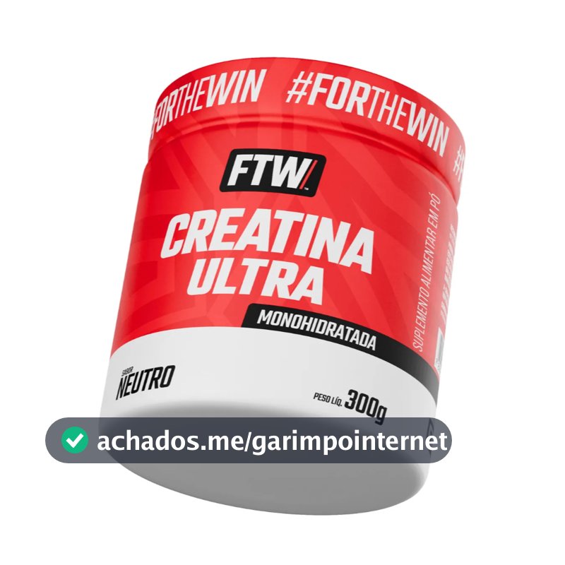Creatina Ultra Pote 300g - FTW