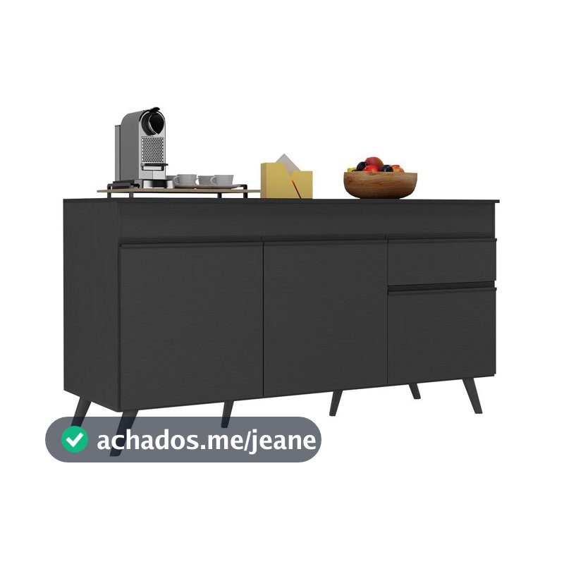 Balcão Cozinha Gabinete Pia 150cm 3 Portas 1 Gaveta Veneza Multimóveis V3740