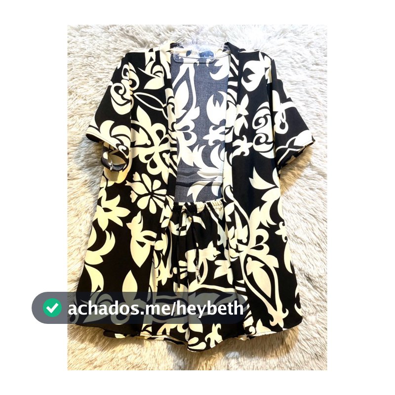 Conjunto Feminino Estampado Tropi c/ Chamise & Short J-1