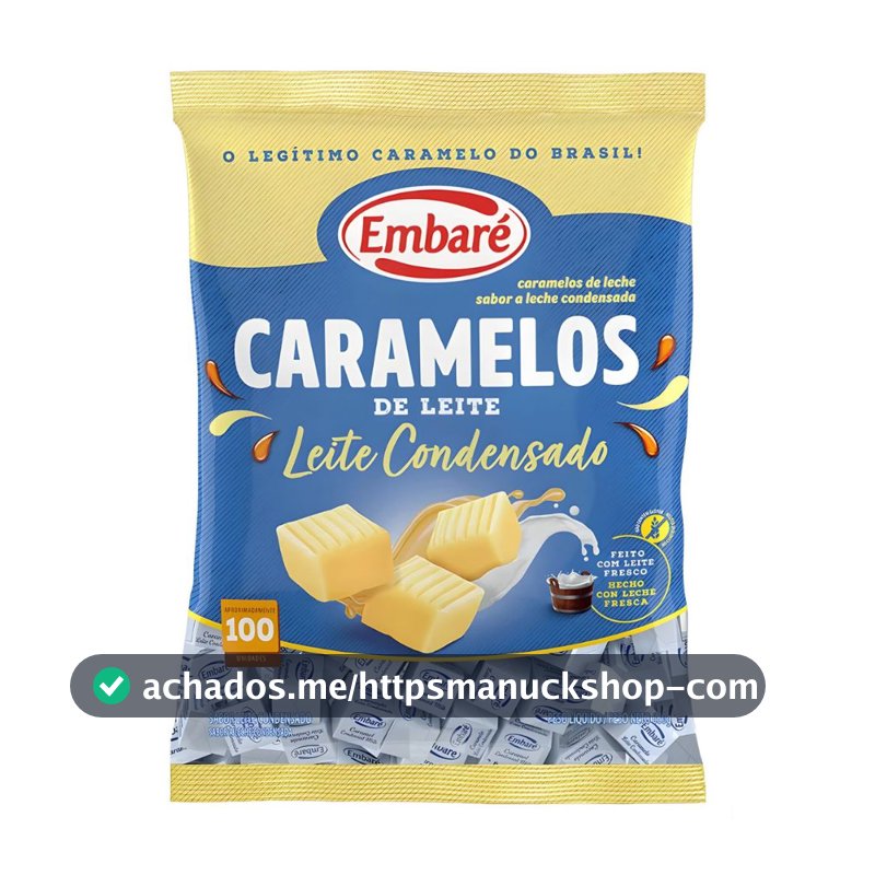Balas De Caramelos Leite Condensado 660g Embaré