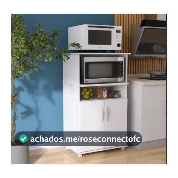 Armário Balcão Suporte de Microondas