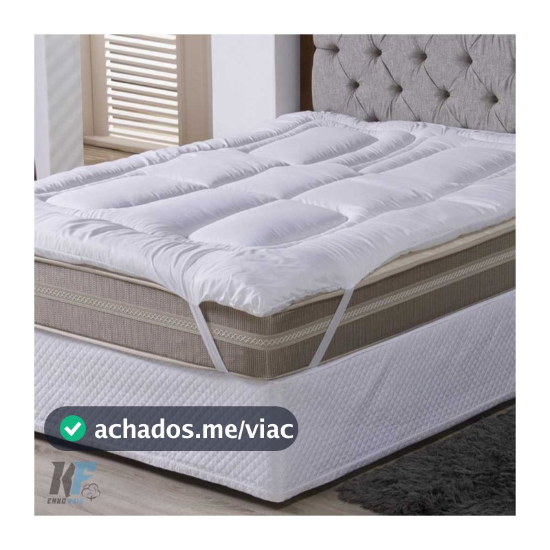 Pillow top cama casal box protetor de colchão macio toque aveludado 400 fios.