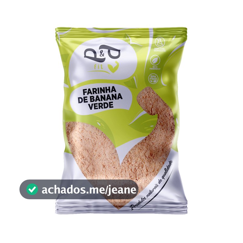 Farinha de Banana Verde 100g - P&P
