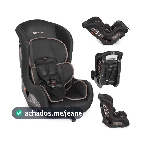 Cadeirinha de Bebê Para Carro Cadeira Maximus Preto 0 A 25kg Galzerano Liso Preto Oferta