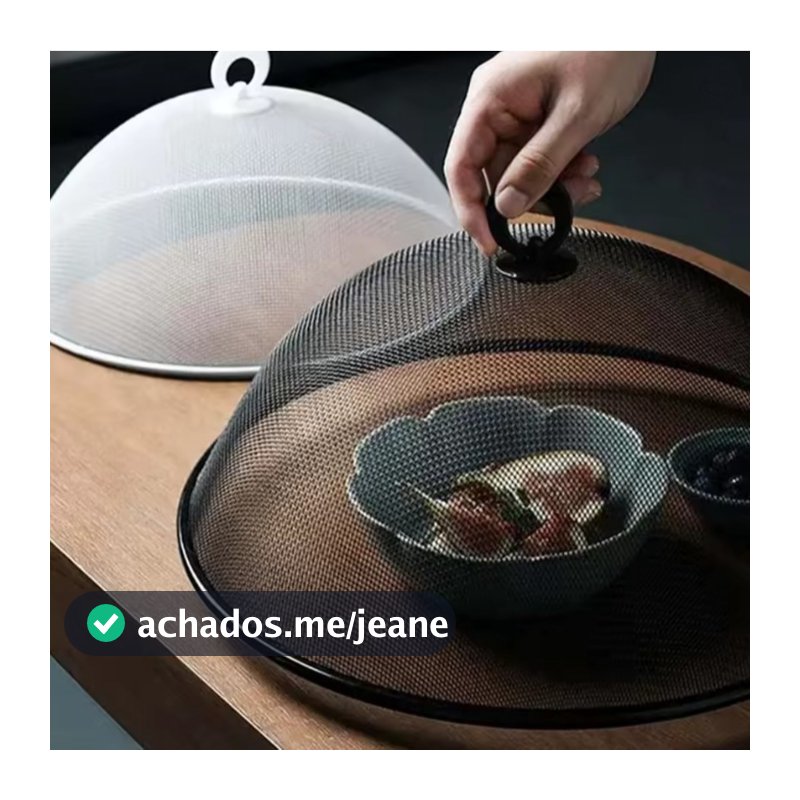 Tela Protetora de Alimento Metálica Anti Mosca  Top Promoção