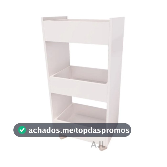 Carrinho Auxiliar Suporte De Esmalte Estéticos Com Rodinhas Branco apoio suporte ideal inovador