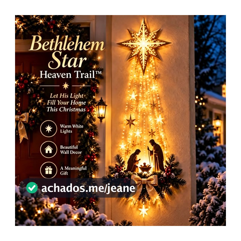 LED Estrela Luzes Natal Natividade Pendurado Ornamento Luz Quente Decoração Da Parede Casa Feriado Festivo Porta Present