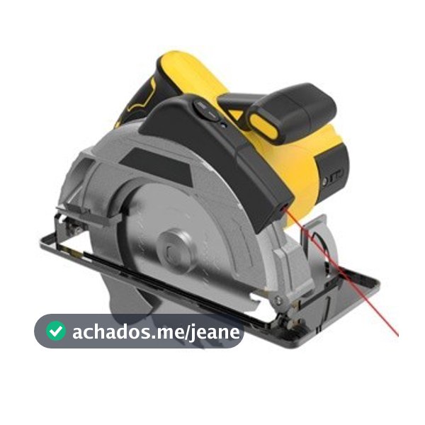 Serra Circular Com LASER 220V/127V 7.1/4 Polegadas 185mm 1350W para Madeira 4900rpm Profissional