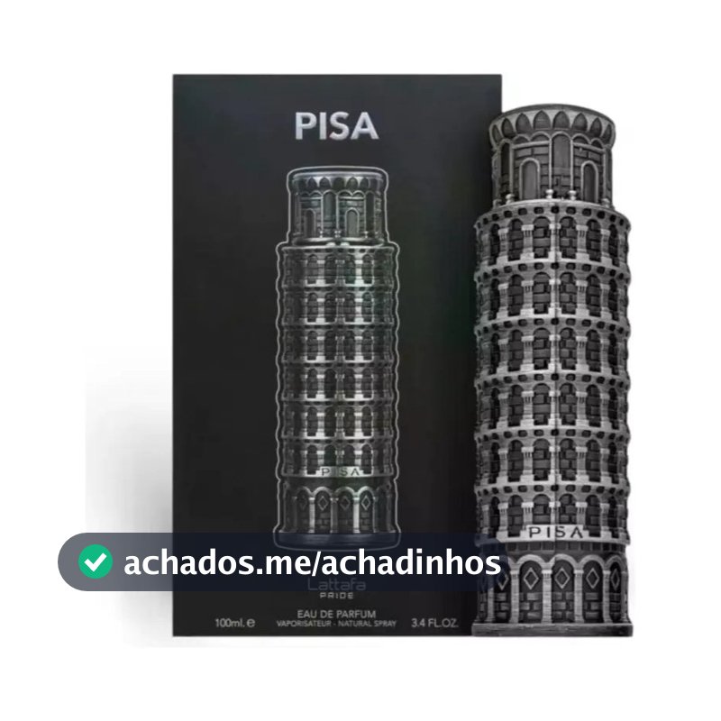 Perfume Árabe Pisa Eau De Parfum Original - 100ml Importado