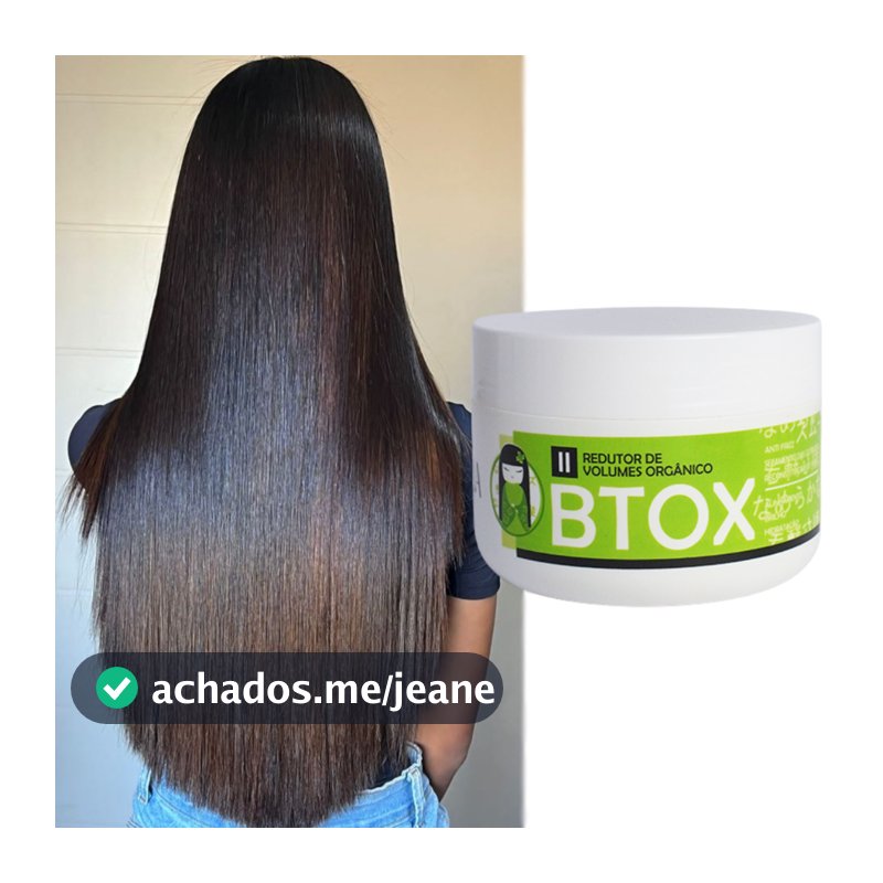 B-btox Japinha Orgânico Prof Restaura Original Reconstrução