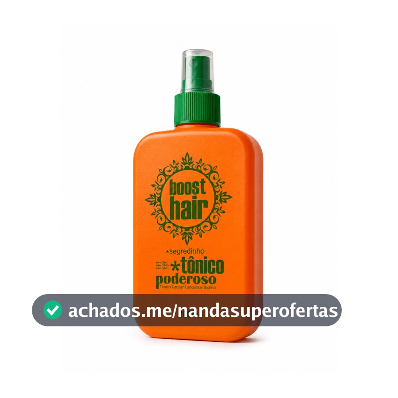 Tonico Poderoso Cresce Cabelo Acaba com a Queda e Preenche Falhas