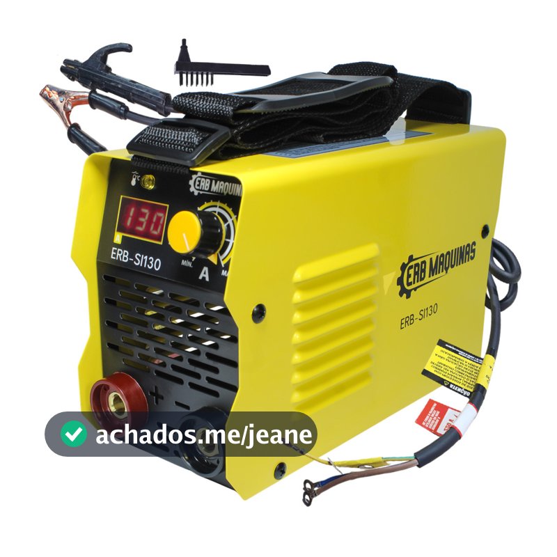 Aparelho Maquina Inversor Solda 130a Bivolt 127/220v Digital