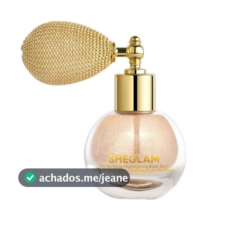 Sheglam go go glow iluminador corporal 23 champagne shimmer 10g