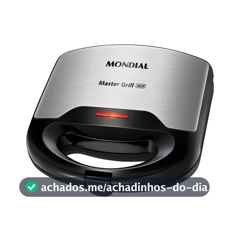 Sanduicheira Mondial S-20 Master Grill 750W Antiaderente