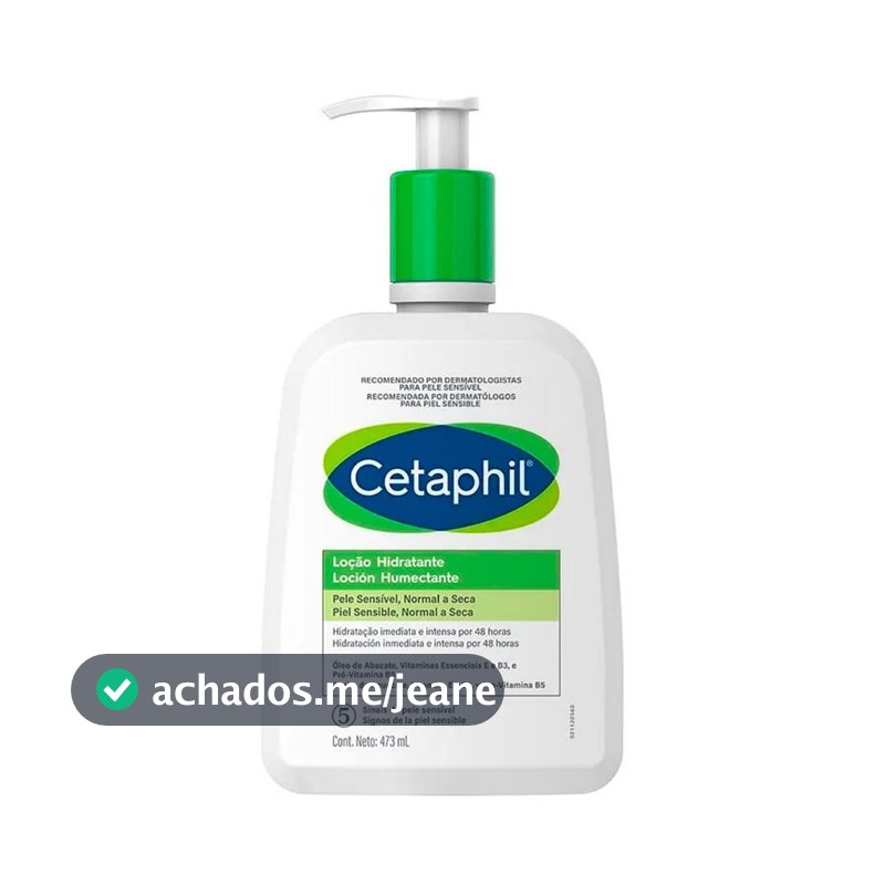 Cetaphil Loção Hidratante Galderma para Pele Normal a Seca 473ml