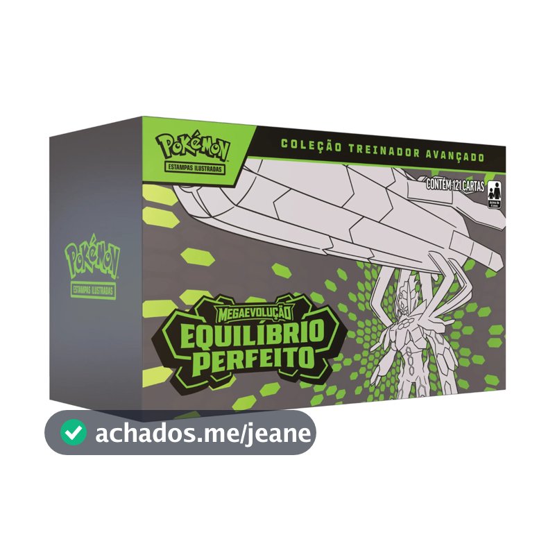 Box Treinador Avançado Equilíbrio Perfeito Pokémon Tcg Copag