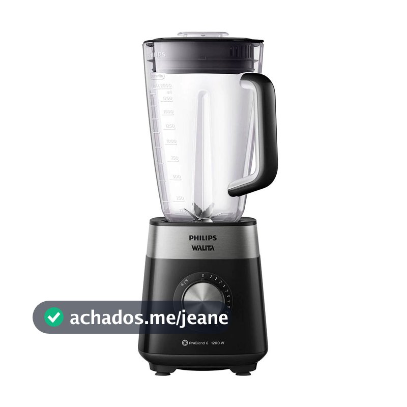 Liquidificador Philips Walita RI2242 1200W com 12 Velocidades