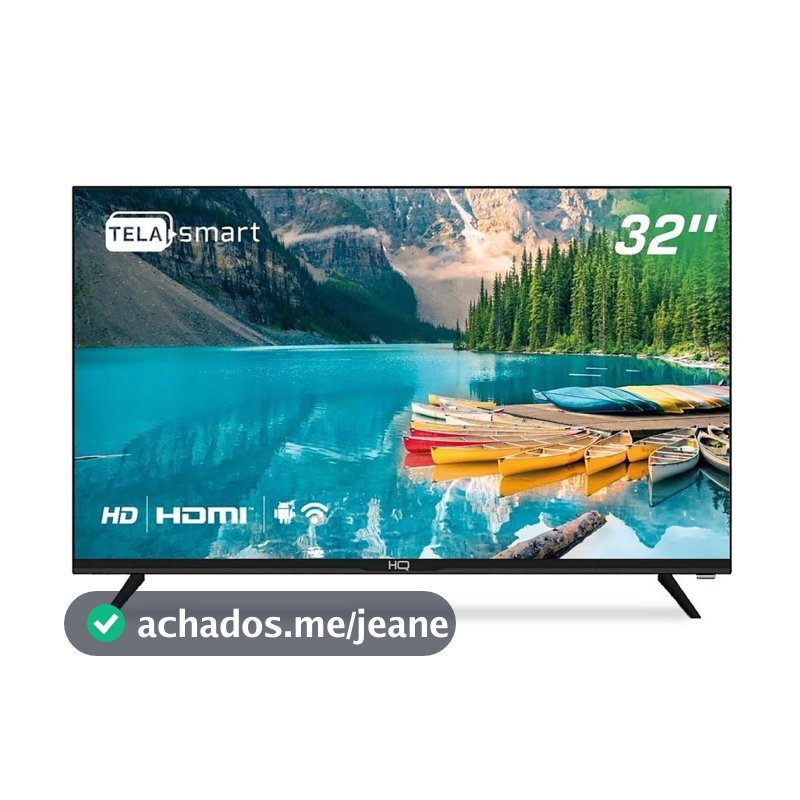 💥 Smart TV HQ 32 Polegadas LED HD | Android + WiFi | TV e Monitor