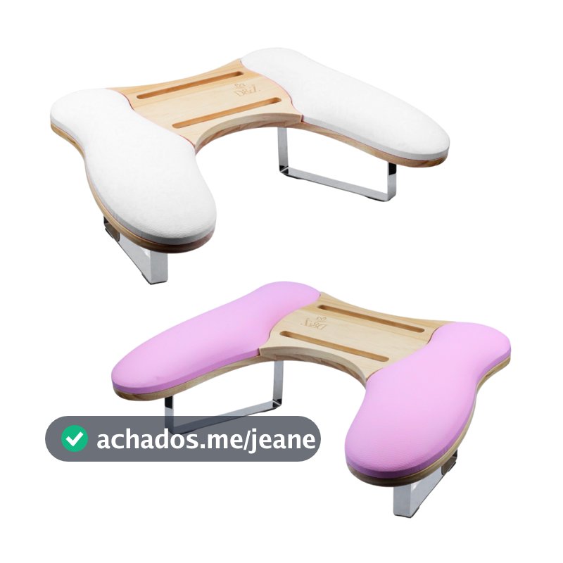 Apoio de Braço Acolchoado Couro PU Nail Manicure Linha Profissional de produtos D&Z