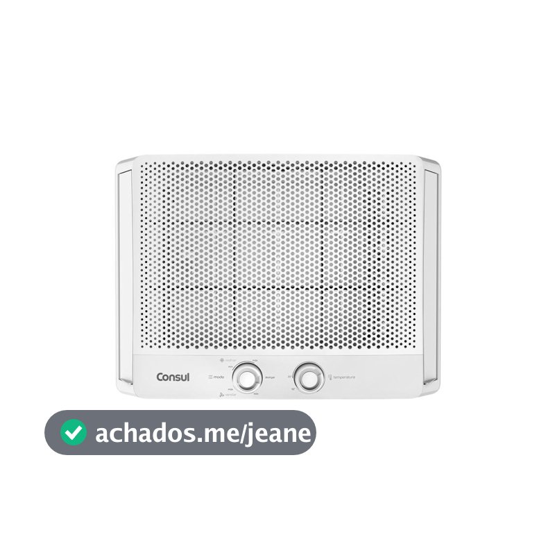 Ar condicionado de Janela Consul 7.500 BTUs Frio Mecânico CCB07GB Branco