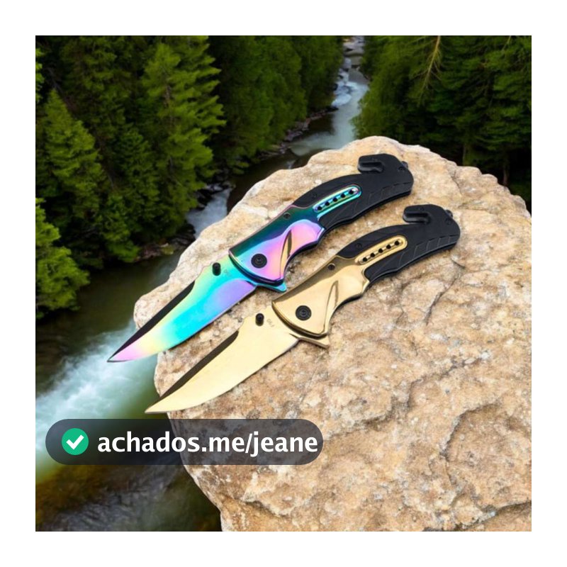 Canivete Semi Automatico Multiuso