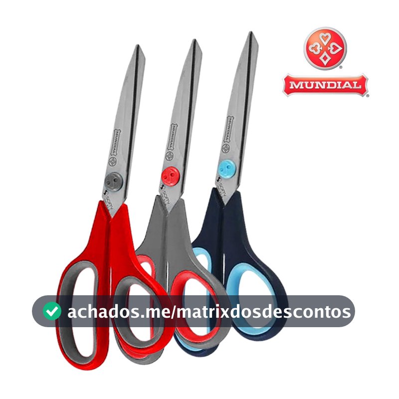 Tesoura Costura Mundial Softy 9 1/2 21,6 Cm 1890 Original