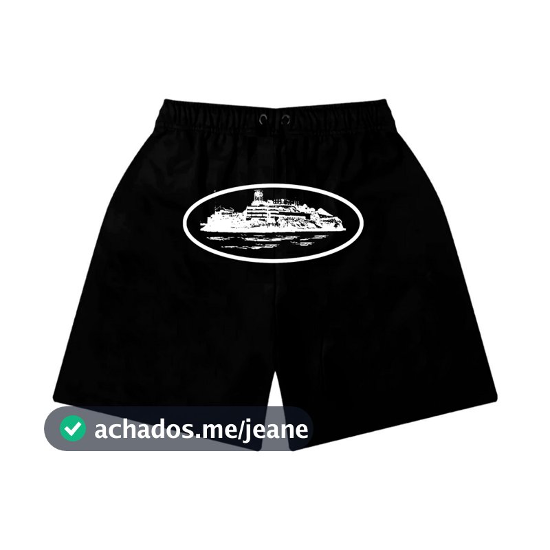 Short Bermuda de Moletom Cortez Trap Streetwear