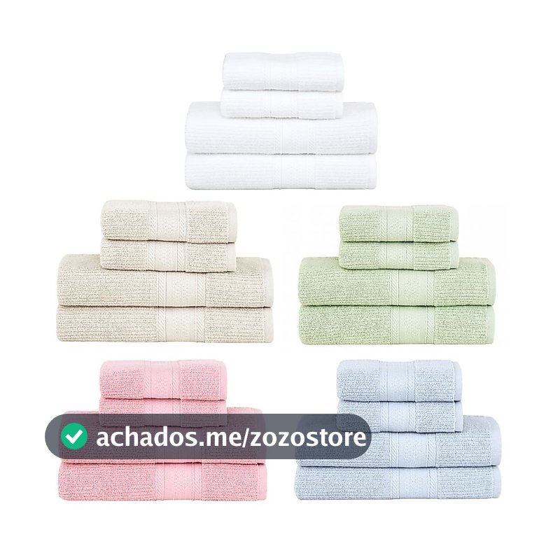 Jogo de Toalhas Buddemeyer Veneza Extra Soft Banho 4 peças