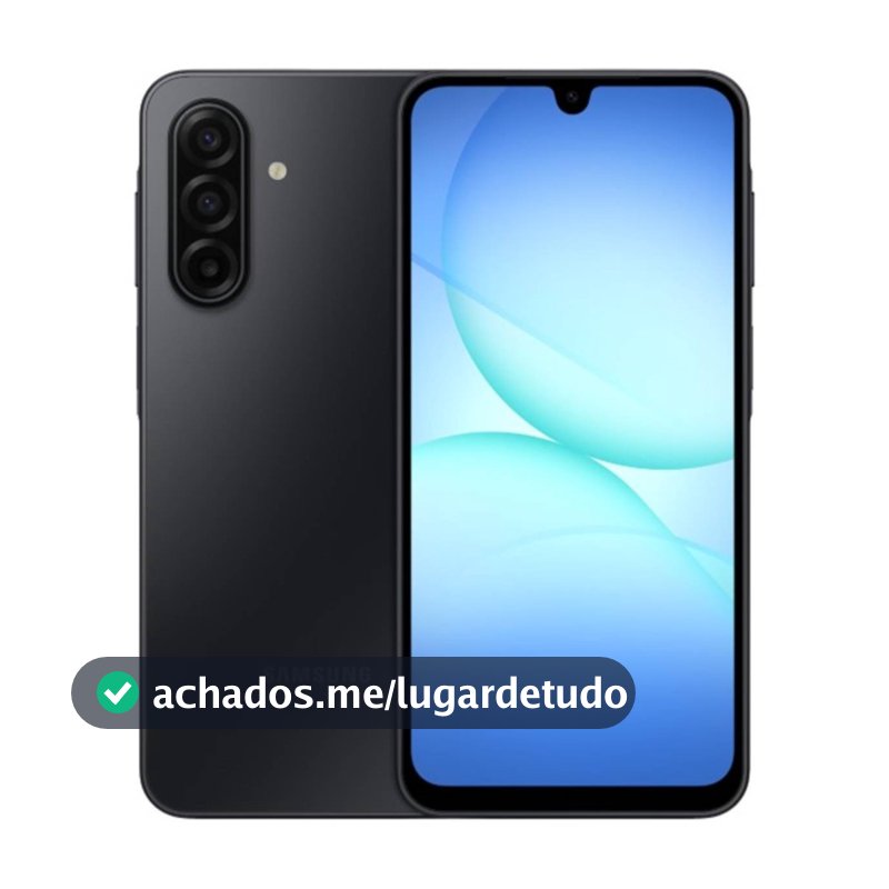 Smartphone A17 256GB 8GB RAM 4G Câmera Tripla Traseira 50 MP Samsung