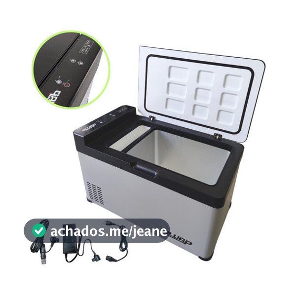 Geladeira Para Caminhão Camping Van Portátil 40l Quadrivolt