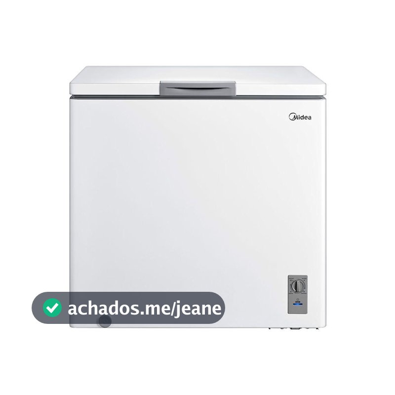 Freezer Horizontal 198L Inverter Branco Midea MDRC280SFZ013 Bivolt