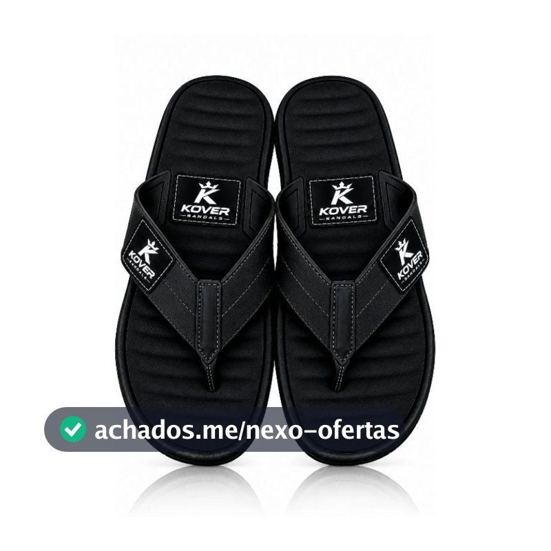 Chinelo sandália masculina antiderrapante macio e resistente