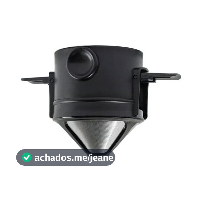 Filtro De Café Individual Inox Mini ATACADAO BAZZAR