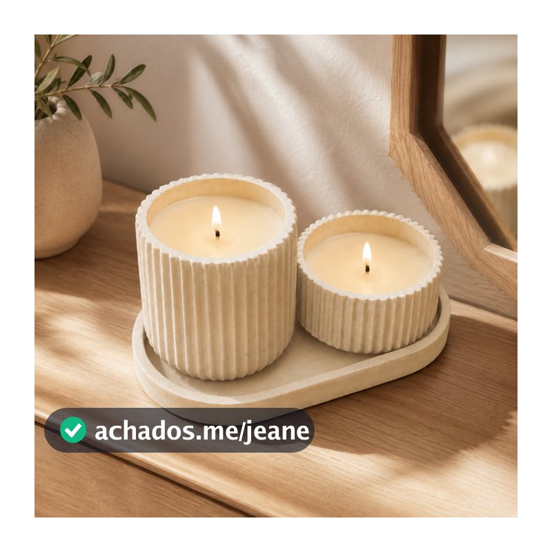 Kit Velas Aromáticas Decorativas Artesanais Personalizadas Presente Criativo Memory Bloom