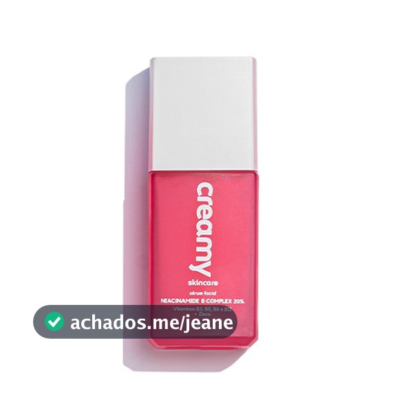 Sérum Fortalecedor Antioleosidade - Niacinamide B Complex 20% - Niacinamida - Creamy Skincare - 30ml