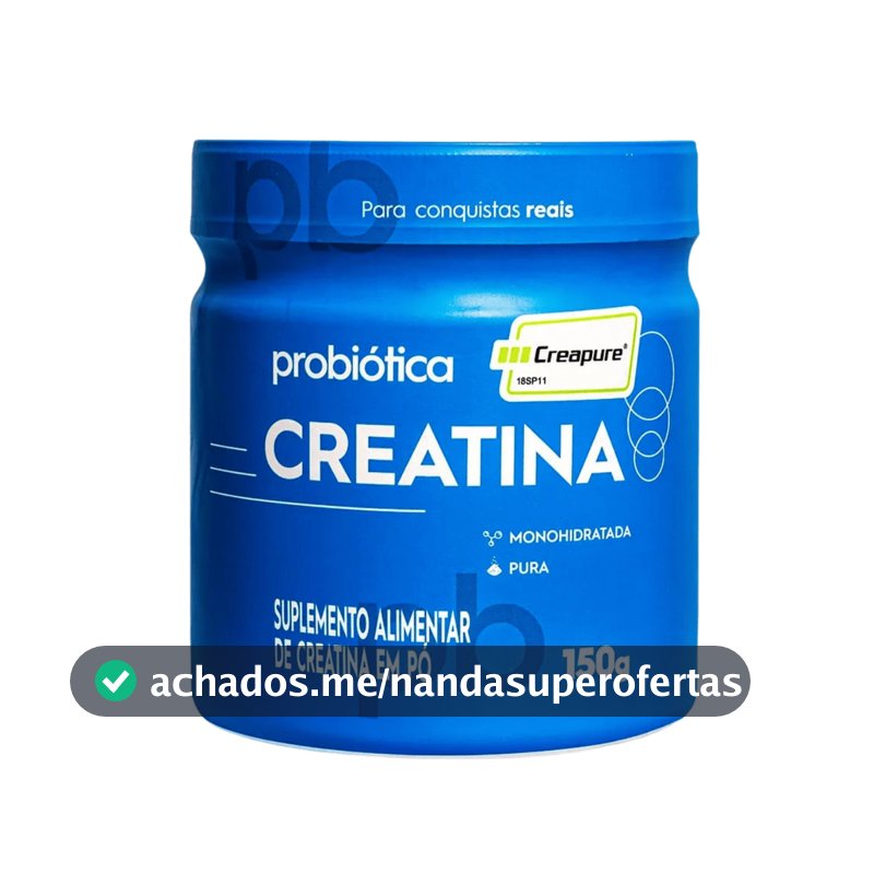 Creatina Monohidratada Probiotica 150g Pura