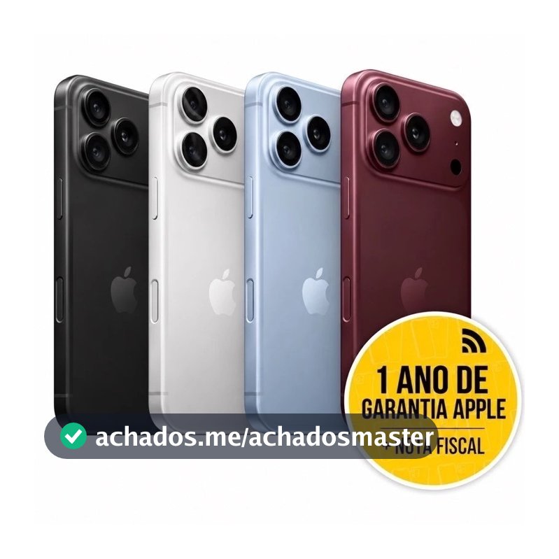 Celular Apple iPhone 18 Pro e 18 Pro Max 256GB 512GB 5G NFC com Nota Fiscal Lançamento Envio Imediato