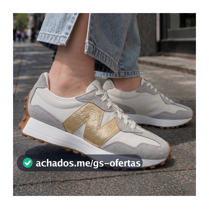 Tênis New Balance Feminino 327 Casual Dia A Dia Estilo Retrô