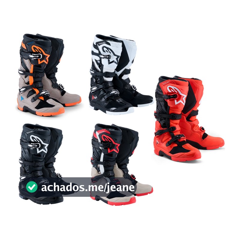 Bota Motocross Mx Alpinestars Tech 7 Enduro LançamentoTech 7