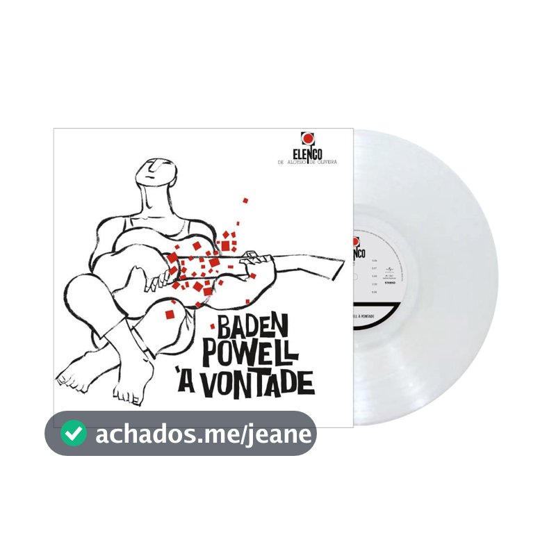 Vinil Baden Powell - Baden Powell À Vontade (1963 / Elenco / LP)
